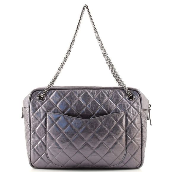 Chanel Reissue Camera Bag Quilted Aged Calfskin Large Silver - Picture 3 of 7